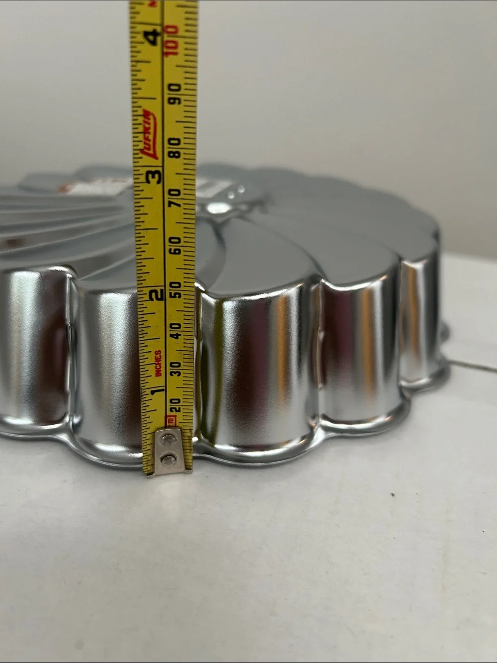 Silver Floral Bundt Cake Pan –  Flower-Shaped Baking Mold